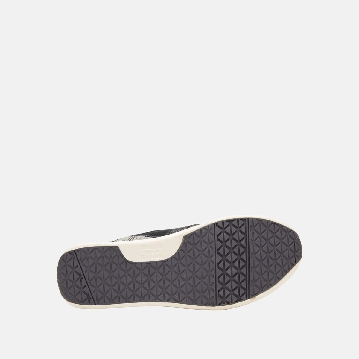 Toms Plaid Del Rey Black/White