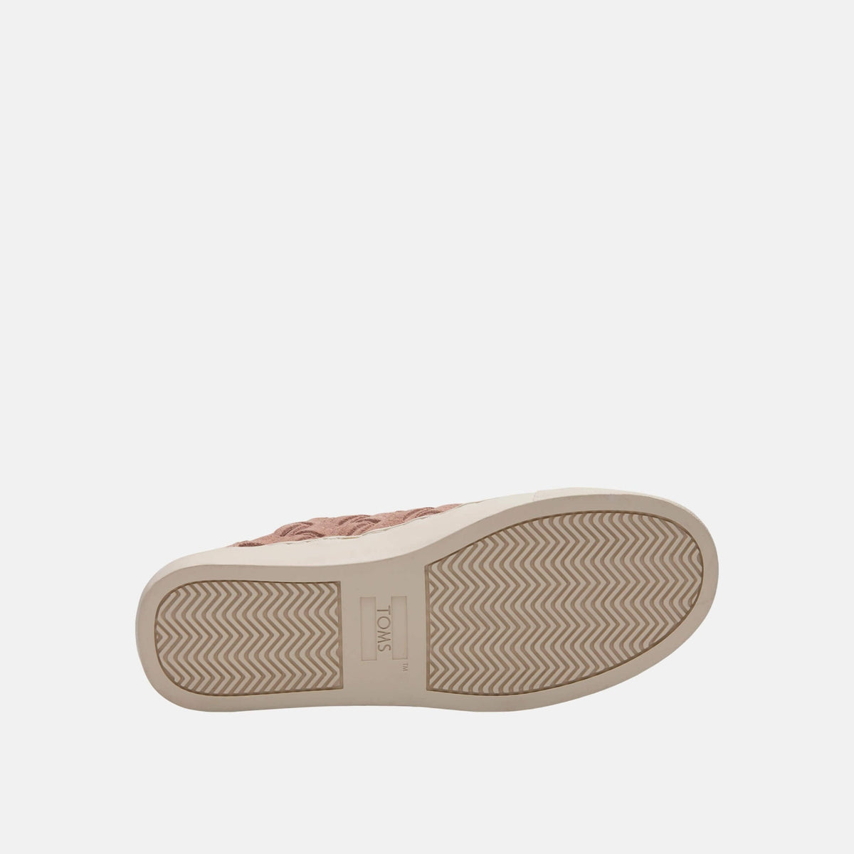 Toms Suede Basketweave Lenox Pink