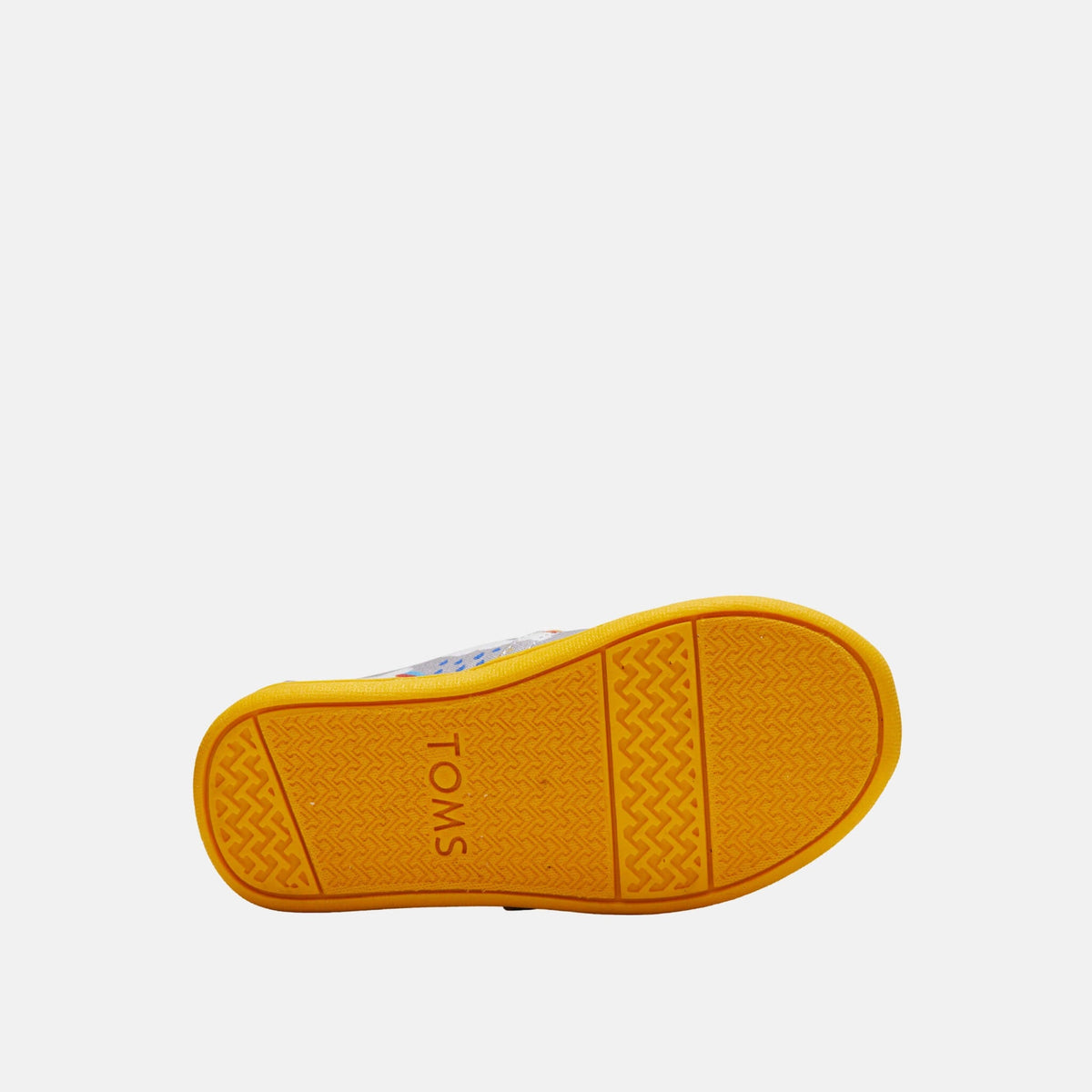 Toms Tiny Alpargata Grey/Yellow Yellow