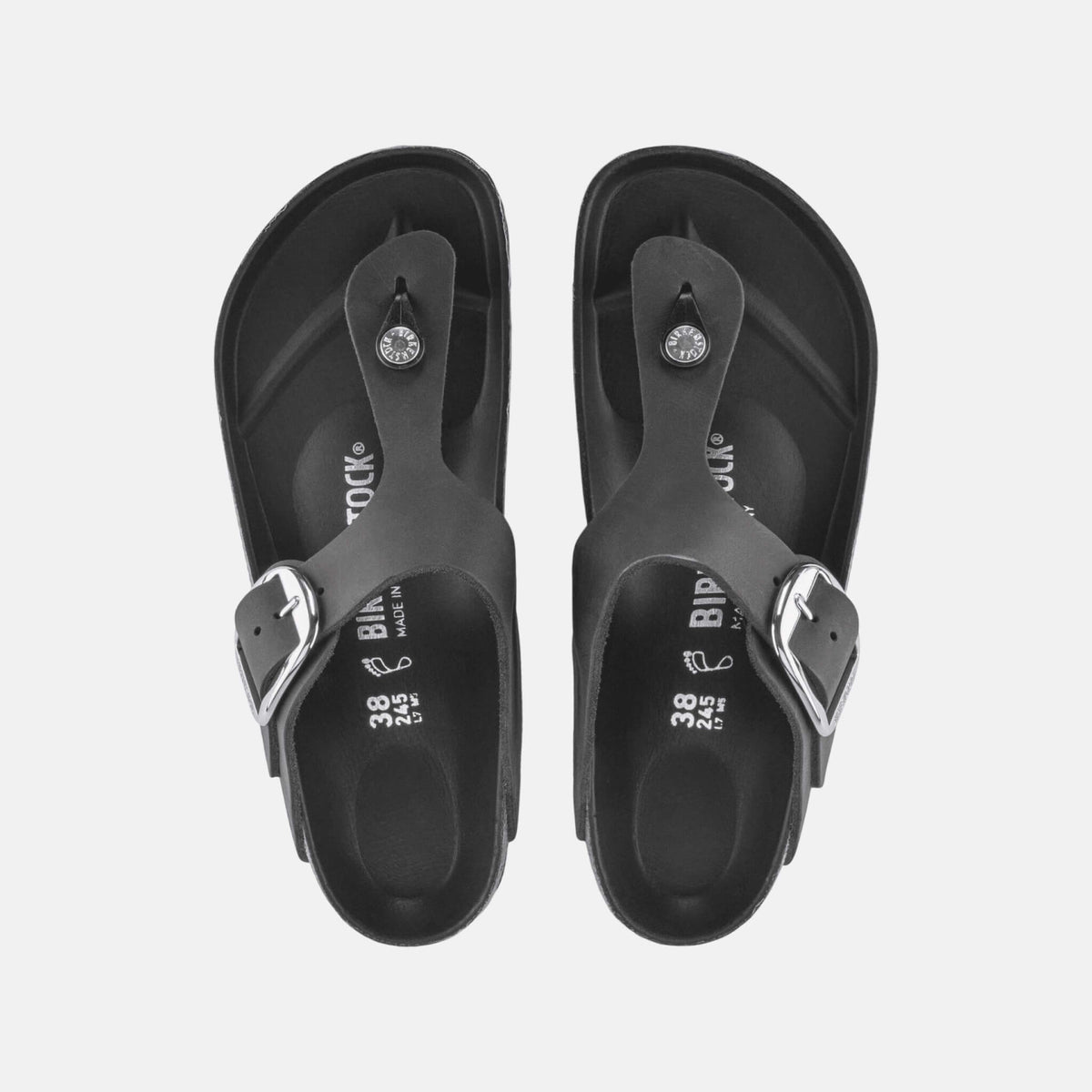 Birkenstock Gizeh Big Buckle Natural Leather Oiled Regular