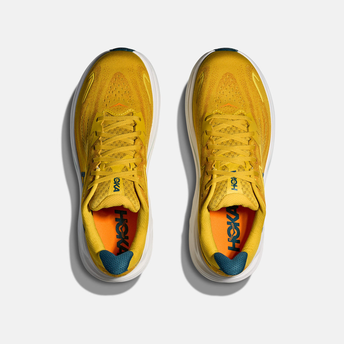 Hoka Clifton 10 Yellow Gold/Tidal Wave