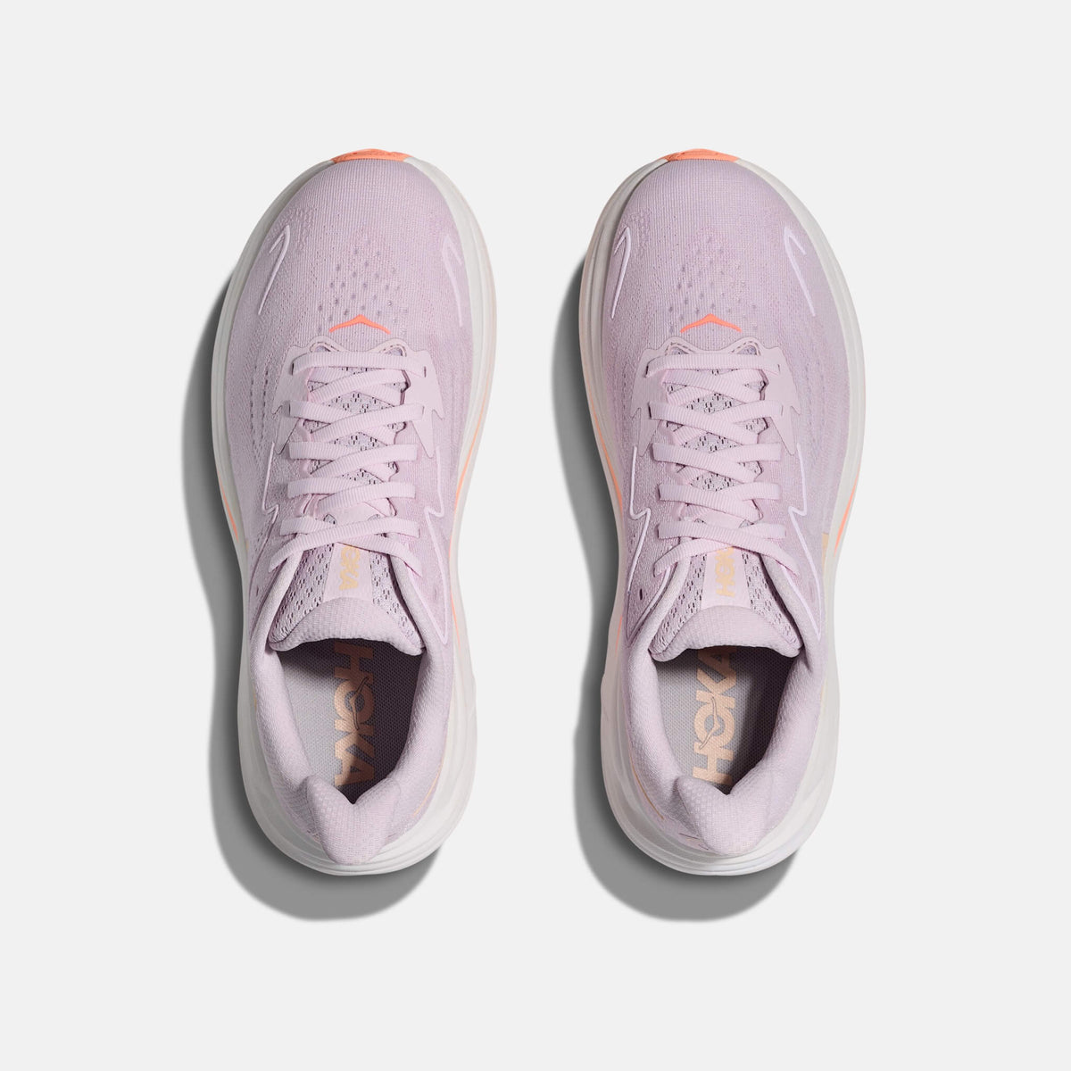 Hoka Clifton 10 Lilac Creme/Tangerine Glow