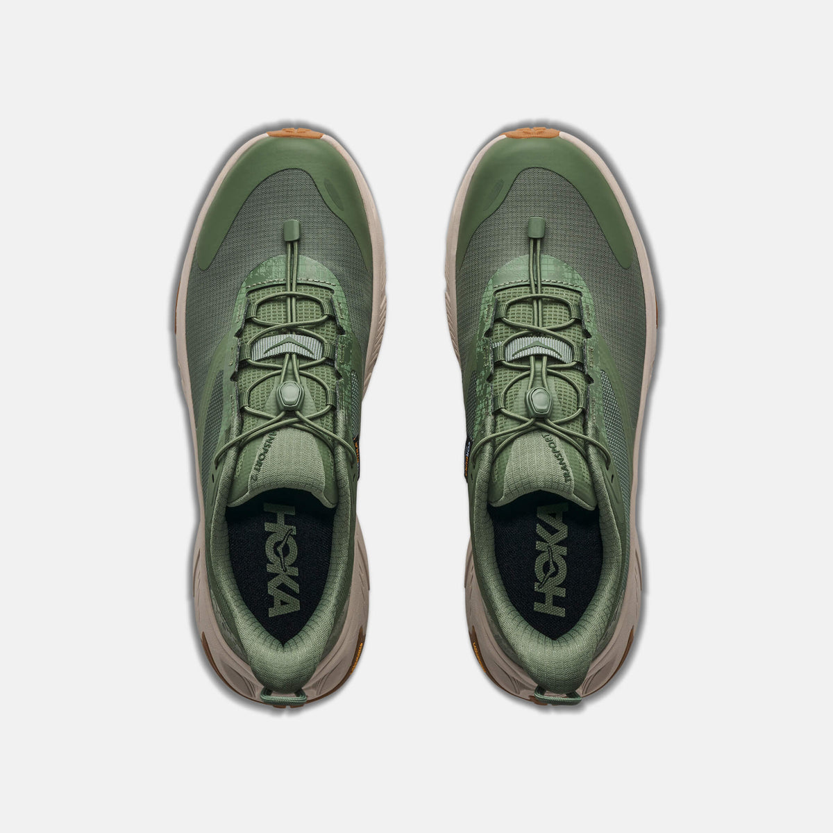Hoka Transport 2 Nettle Leaf/River Rock Grey