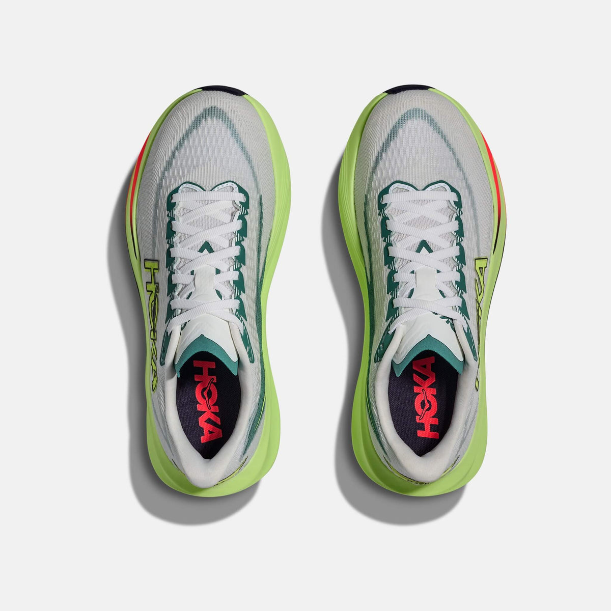 Hoka Mach 7 Frost/Neon Yuzu