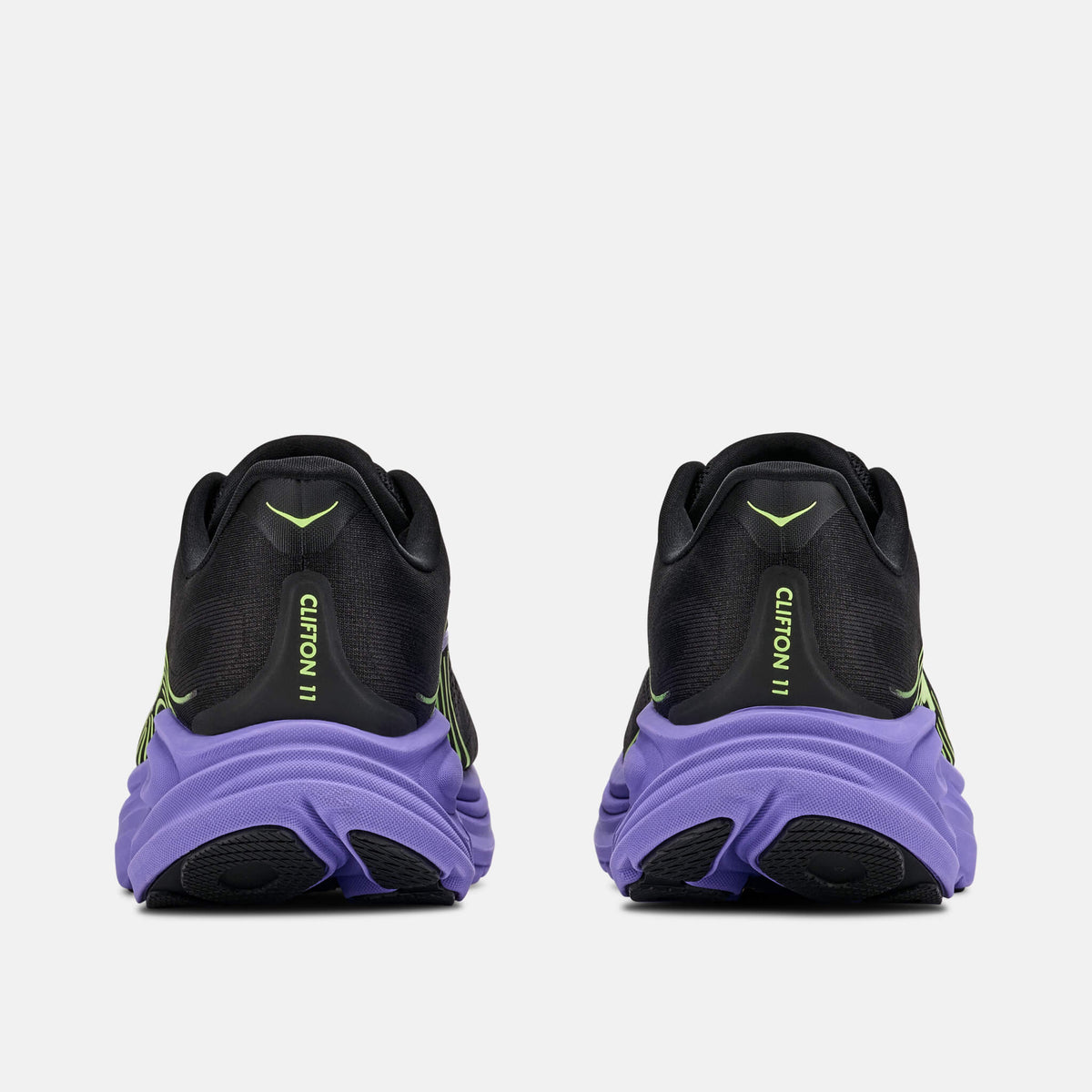 Hoka Clifton 11 Black/Neon Yuzu
