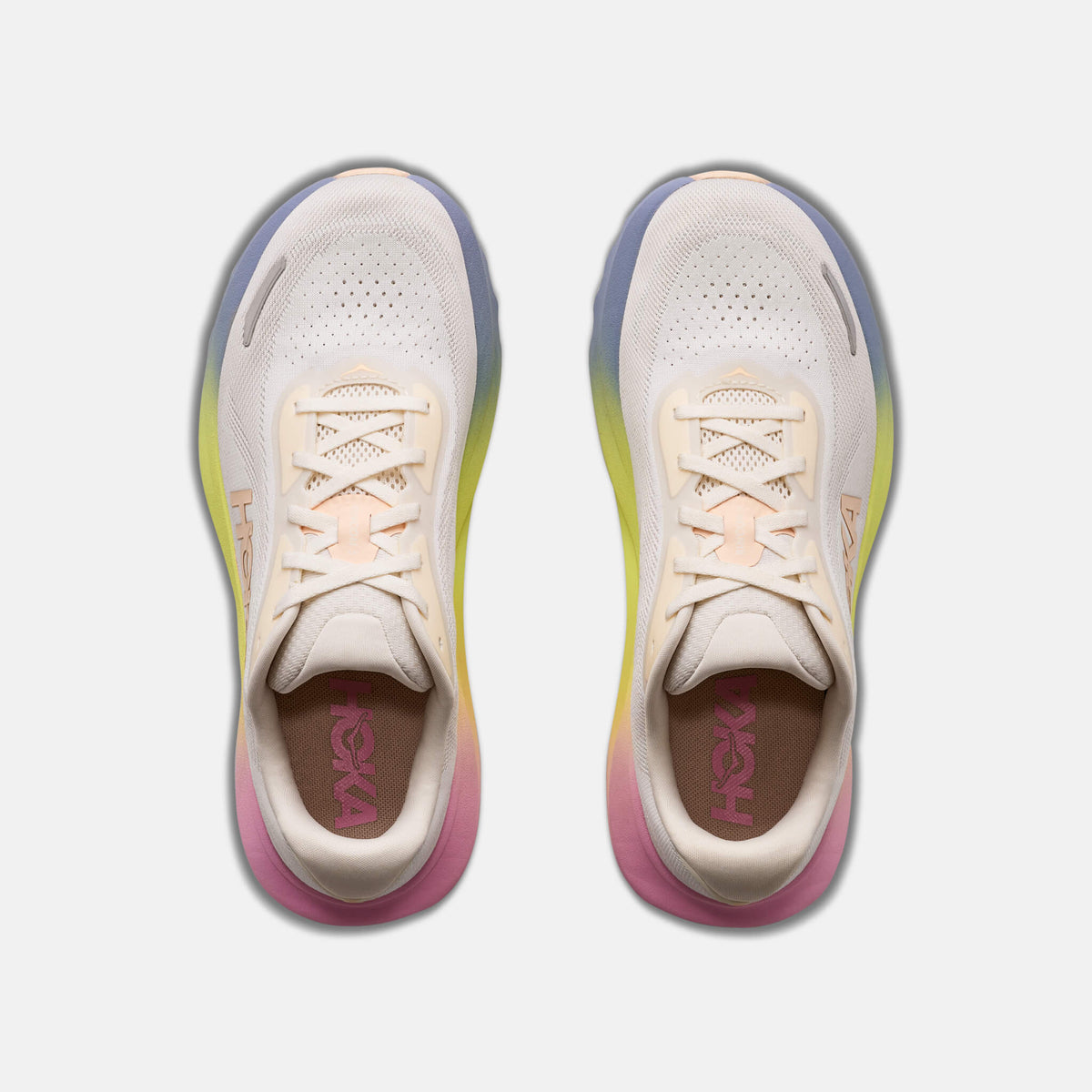 Hoka Rincon 5 Alabaster/Tangerine Glow