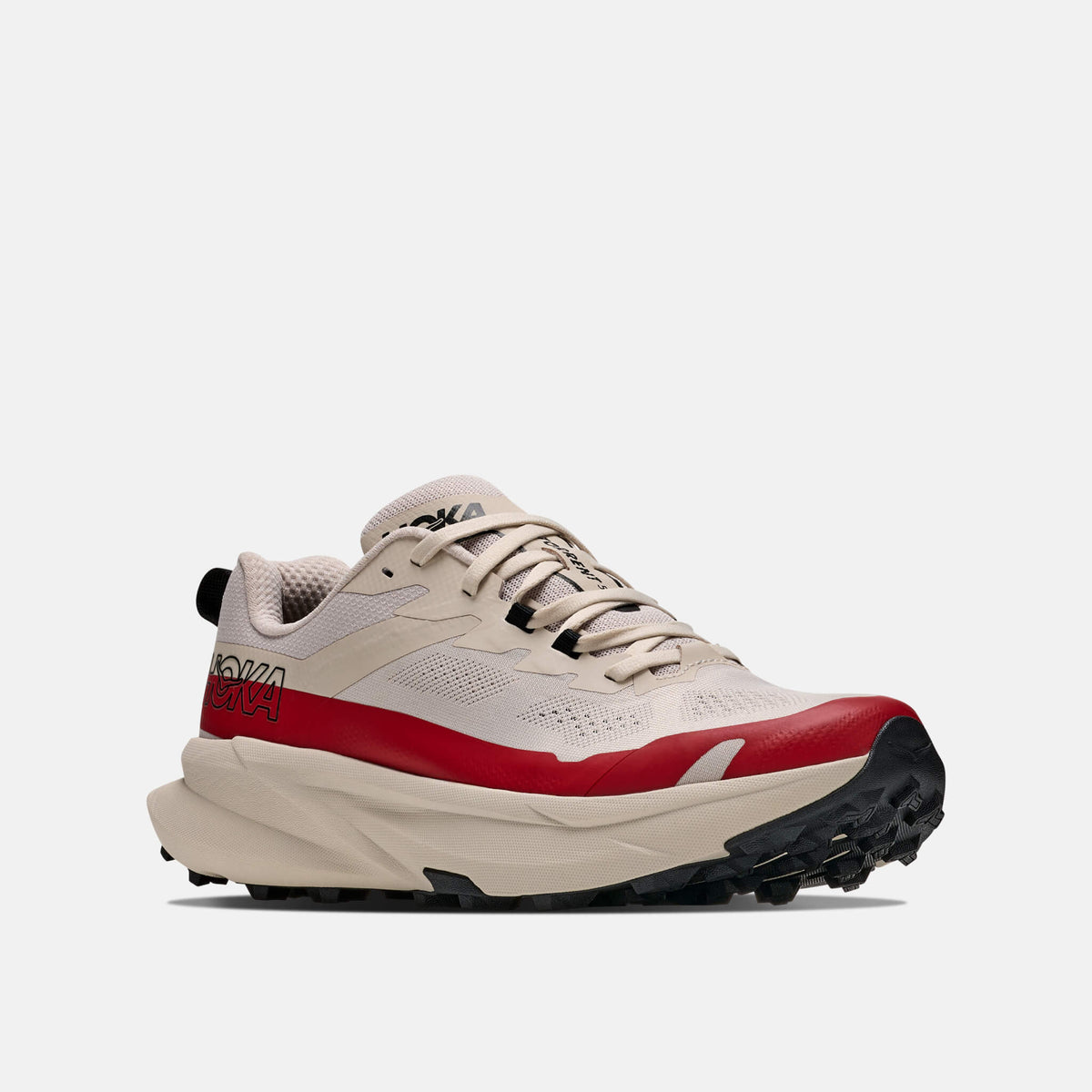 Hoka Torrent 5 River Rock Grey/Red Agate