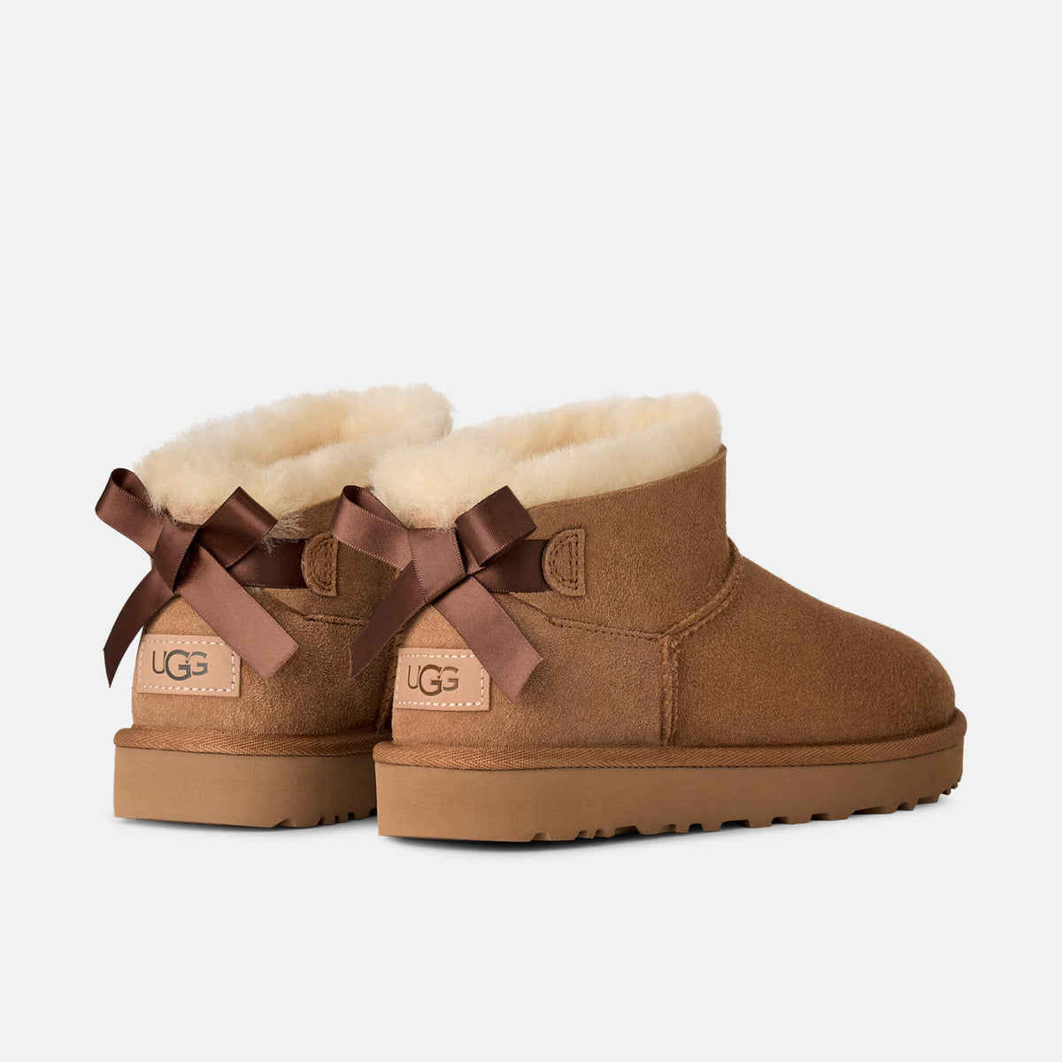 Ugg Ultra Mini Bailey Bow Chestnut