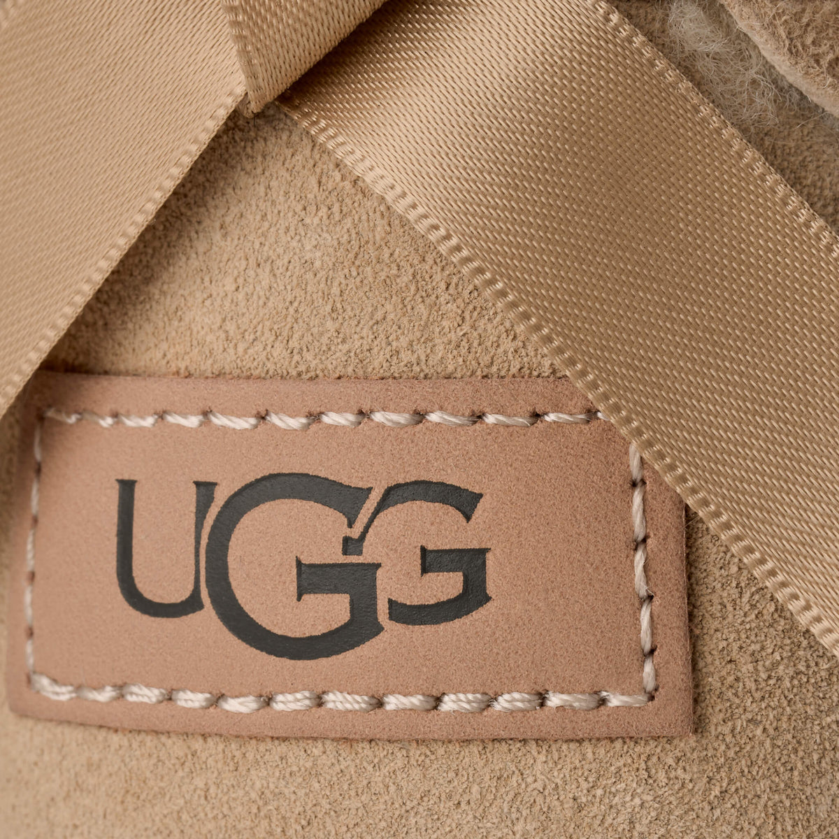 Ugg Ultra Mini Bailey Bow Sand