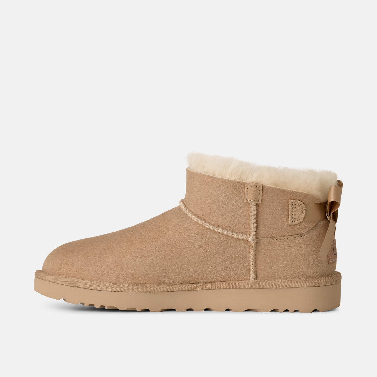 Ugg Ultra Mini Bailey Bow Sand