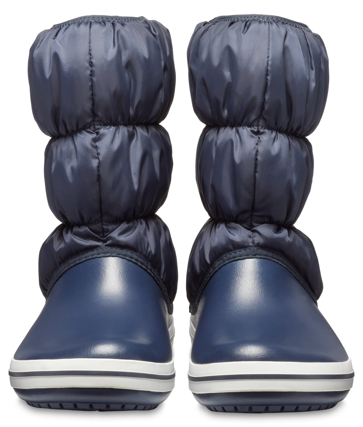 Crocs Winter Puff Boot Women Navy/White