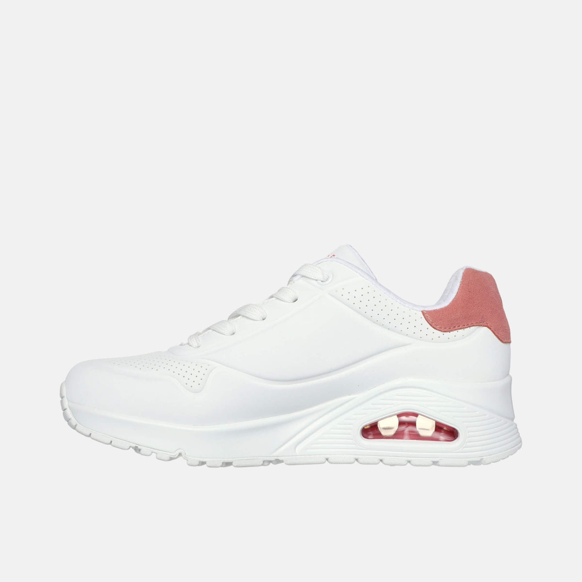 Skechers Uno Pop Back White/Coral
