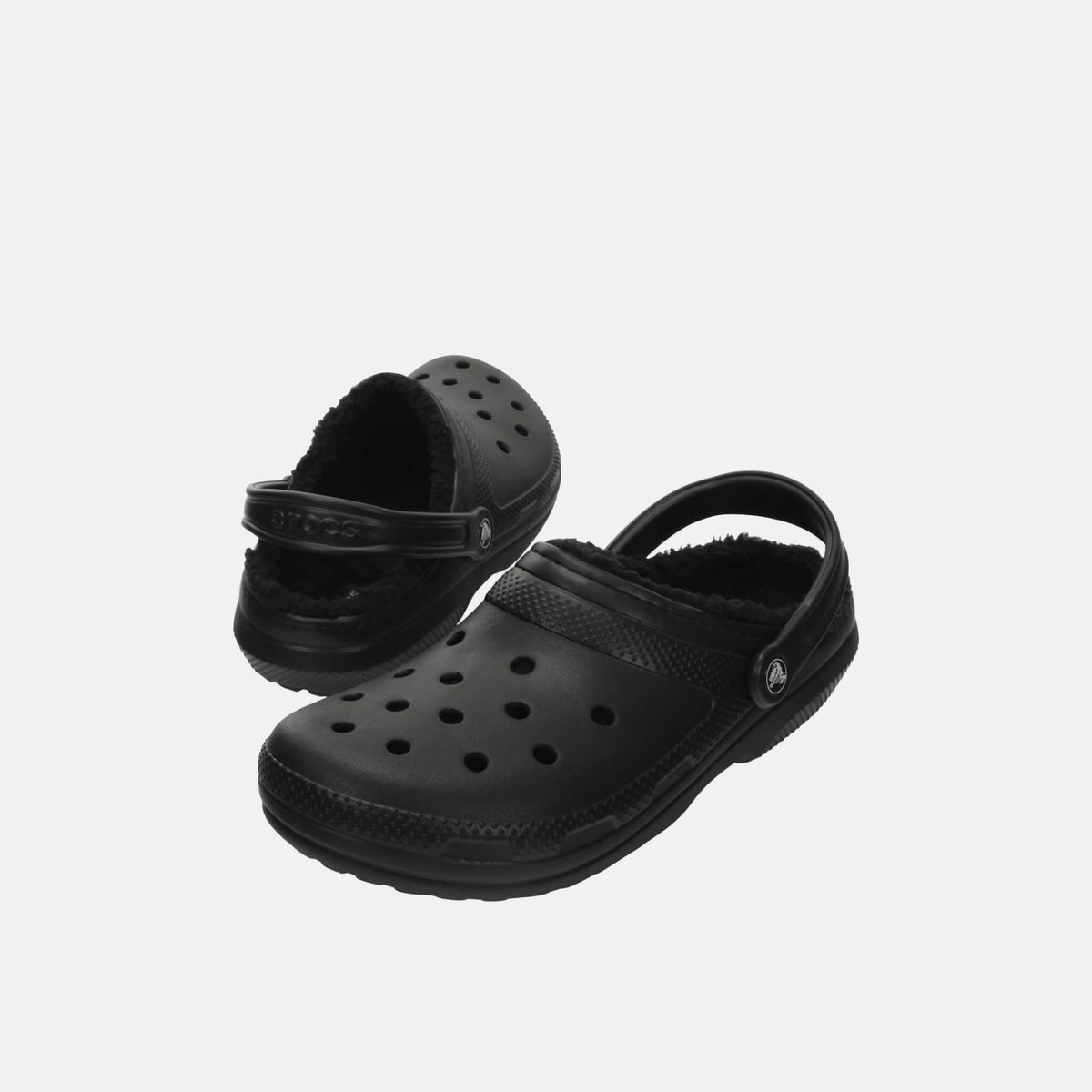 Crocs Classic Lined Clog Navy/Charcoal