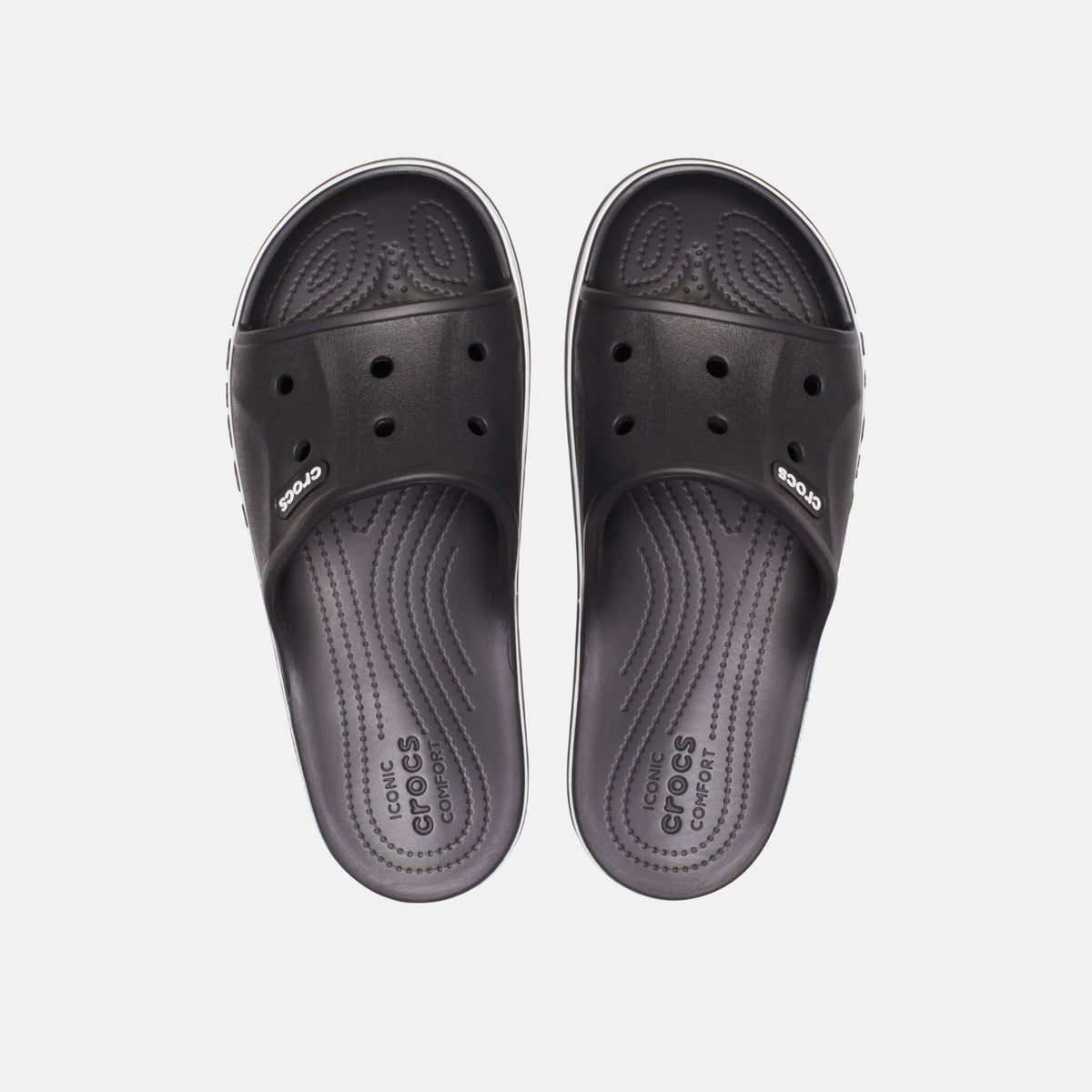 Crocs Bayaband Slide Black/White