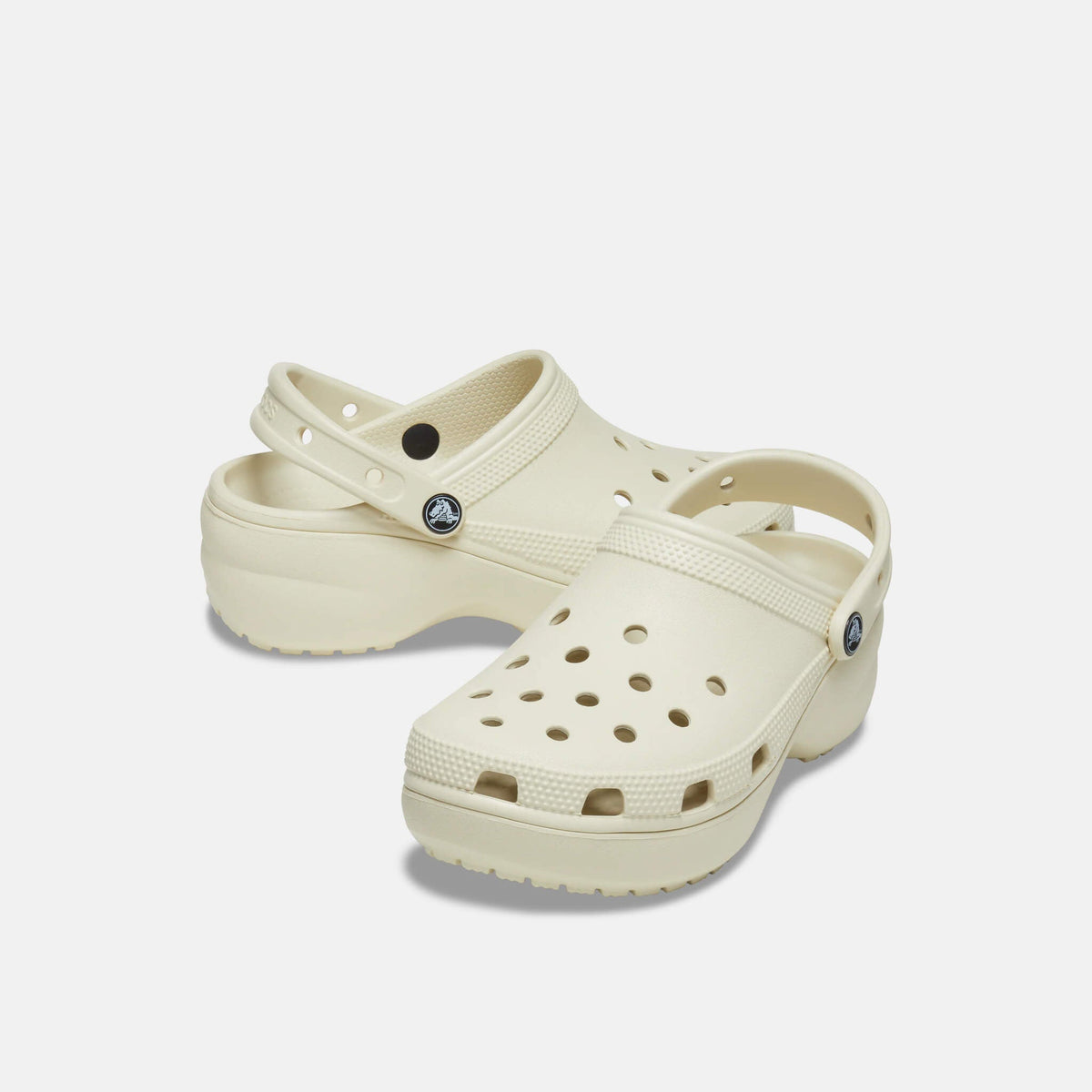 Crocs Classic Platform Clog Bone