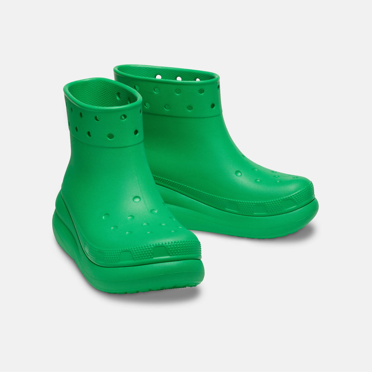 Crocs Classic Crush Rain Boot Grass Green