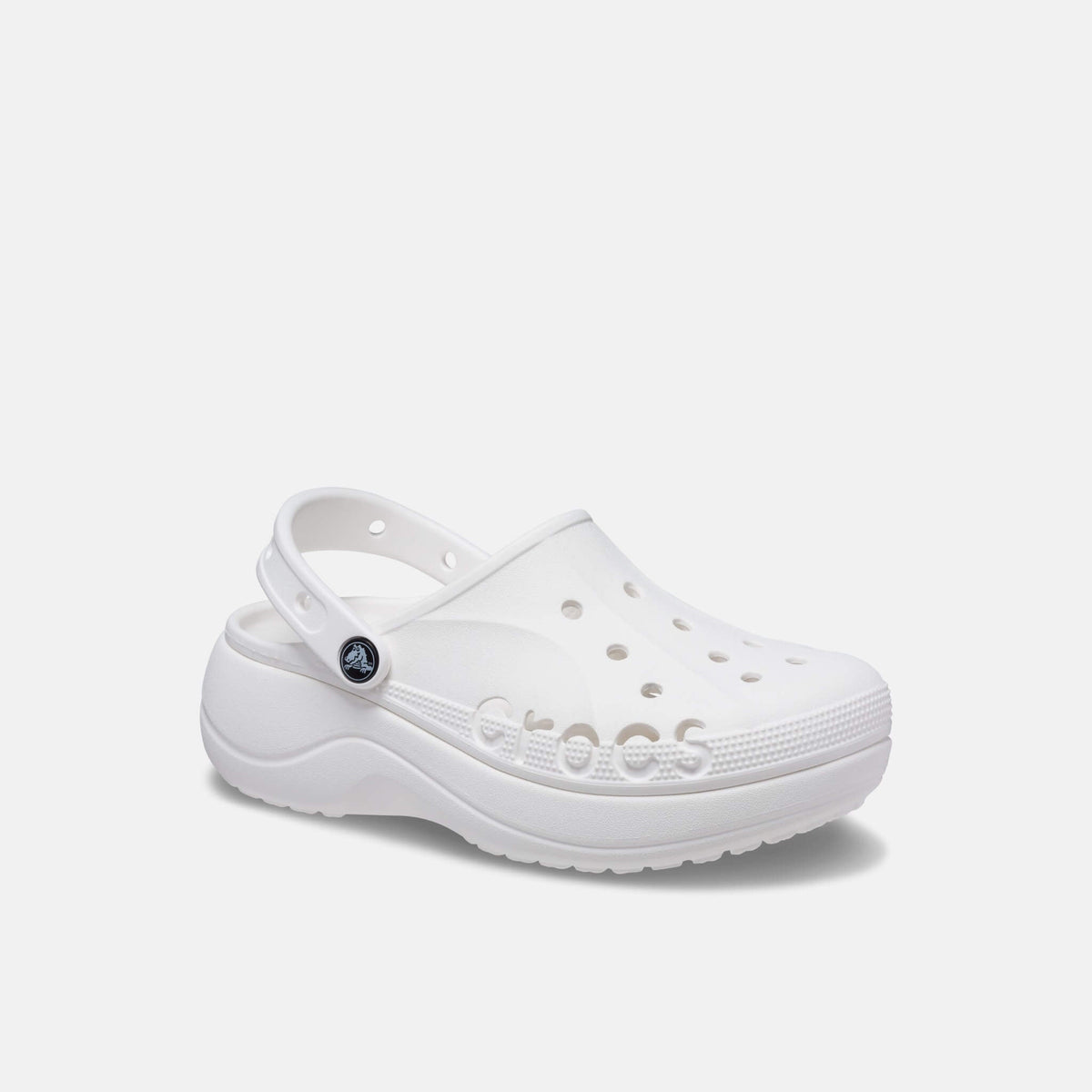Crocs Baya Platform Clog White