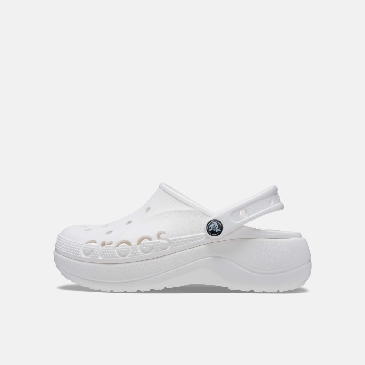 Crocs Baya Platform Clog White