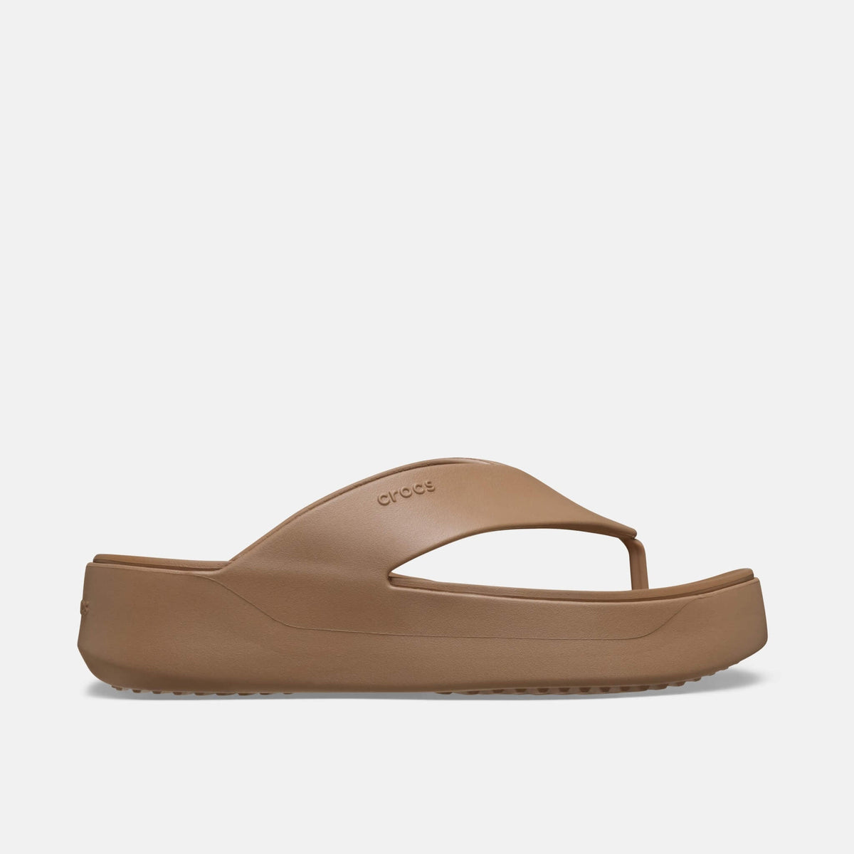 Crocs Getaway Platform Flip Milk Chocolate