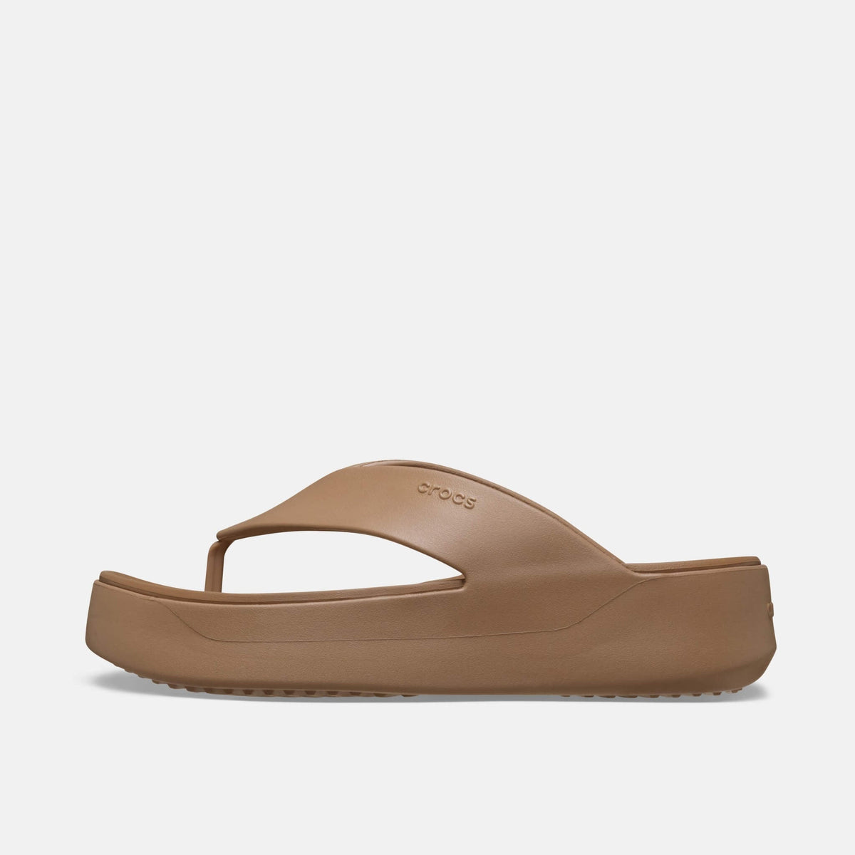 Crocs Getaway Platform Flip Milk Chocolate