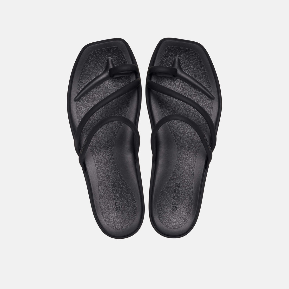 Crocs Miami Toe Loop Sandal Black