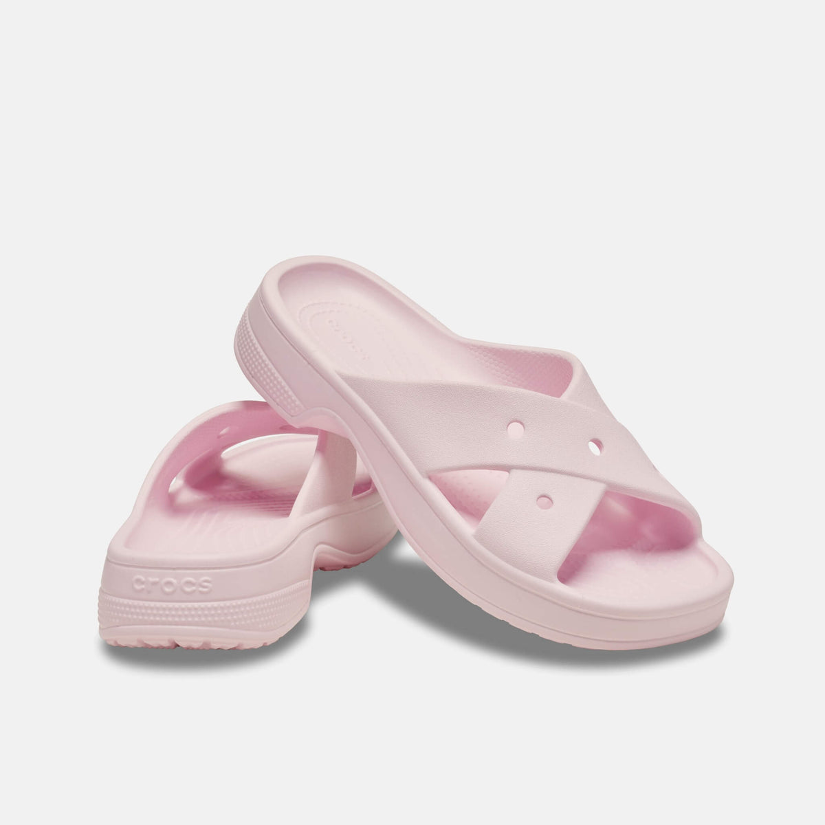 Crocs Classic Cross Strap Pink Milk