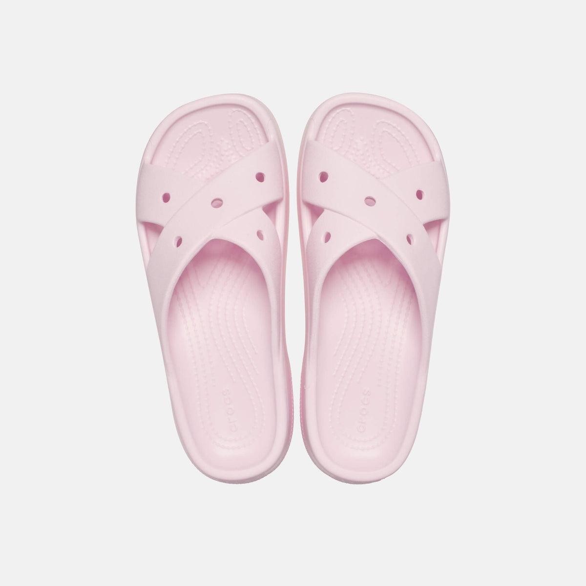 Crocs Classic Cross Strap Pink Milk