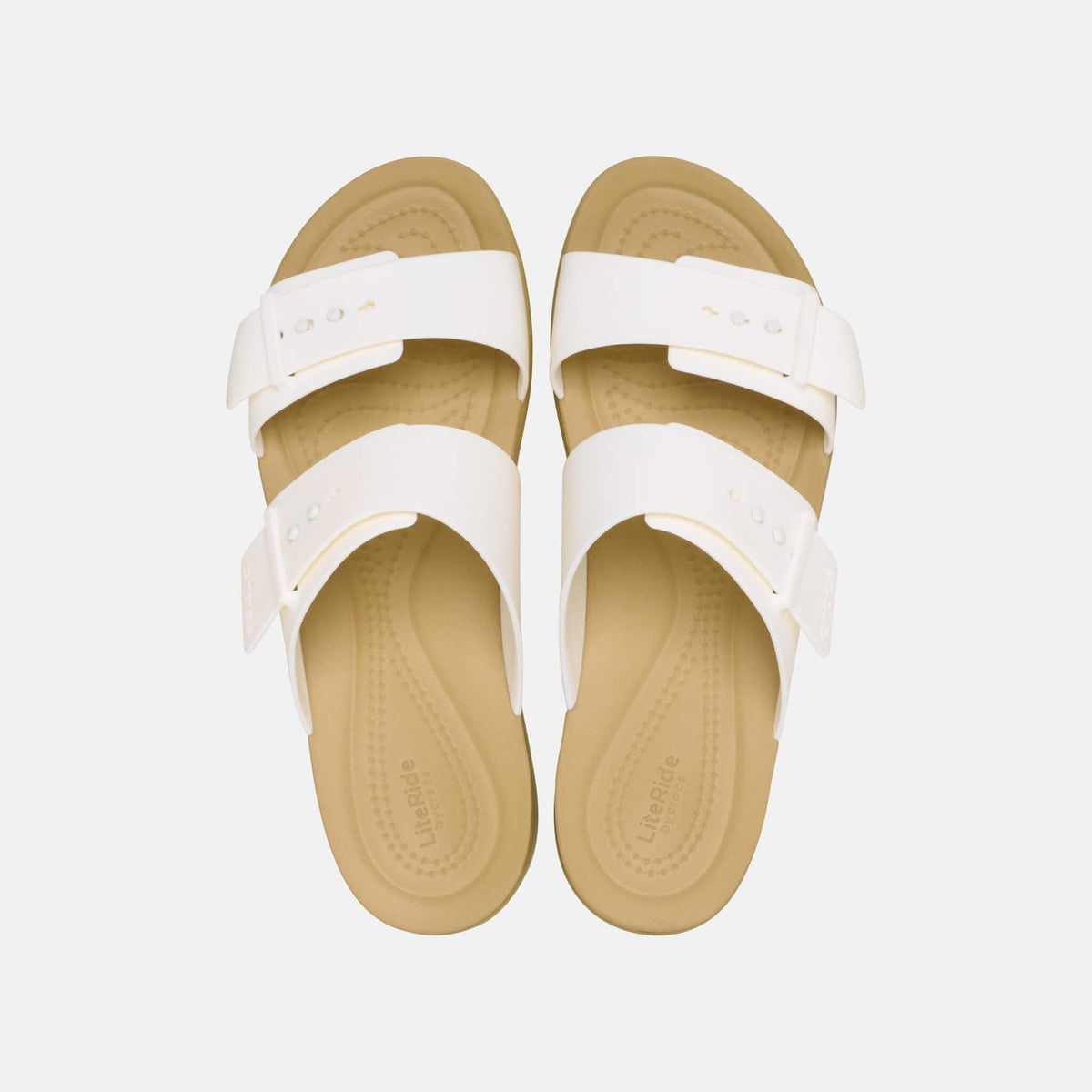 Crocs Brooklyn Buckle Low Low Chalk/Tan