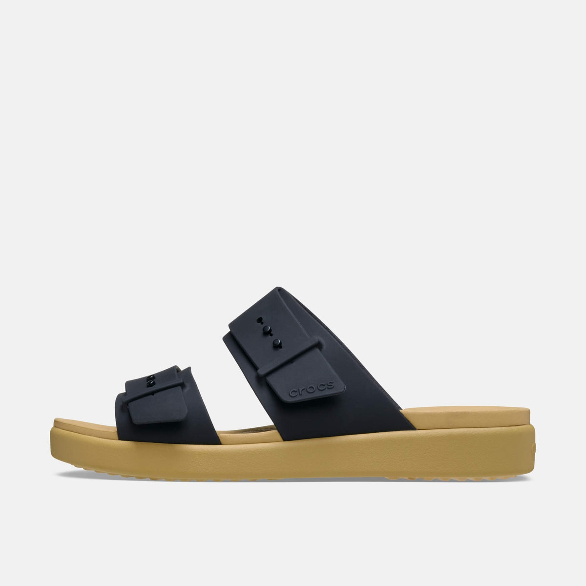 Crocs Brooklyn Buckle Low Low Black/Tan