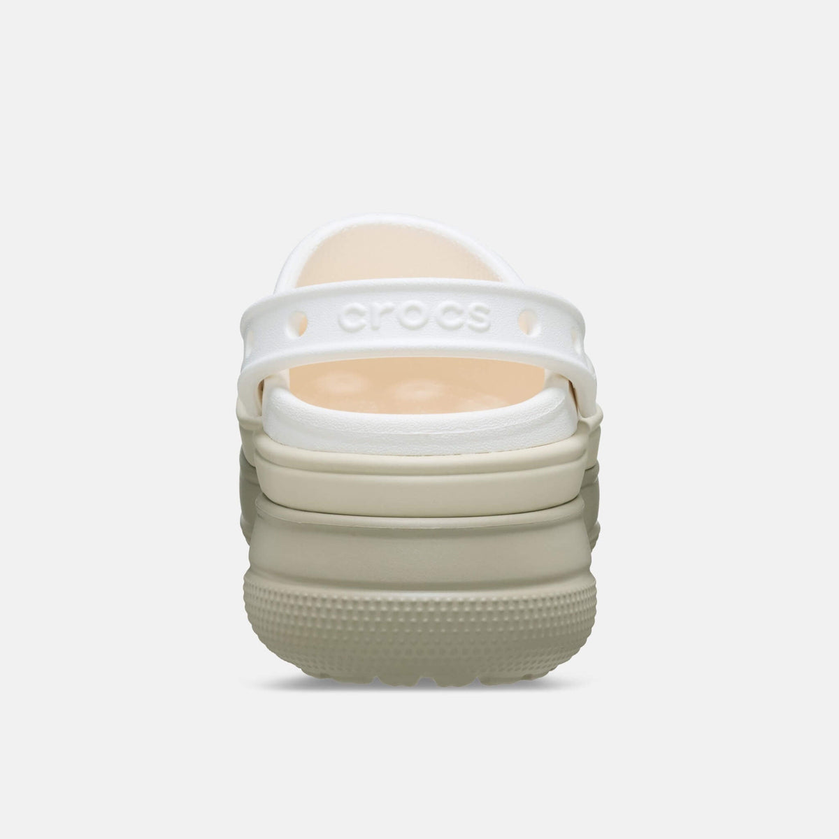 Crocs Classic Stacked Clog Chalk