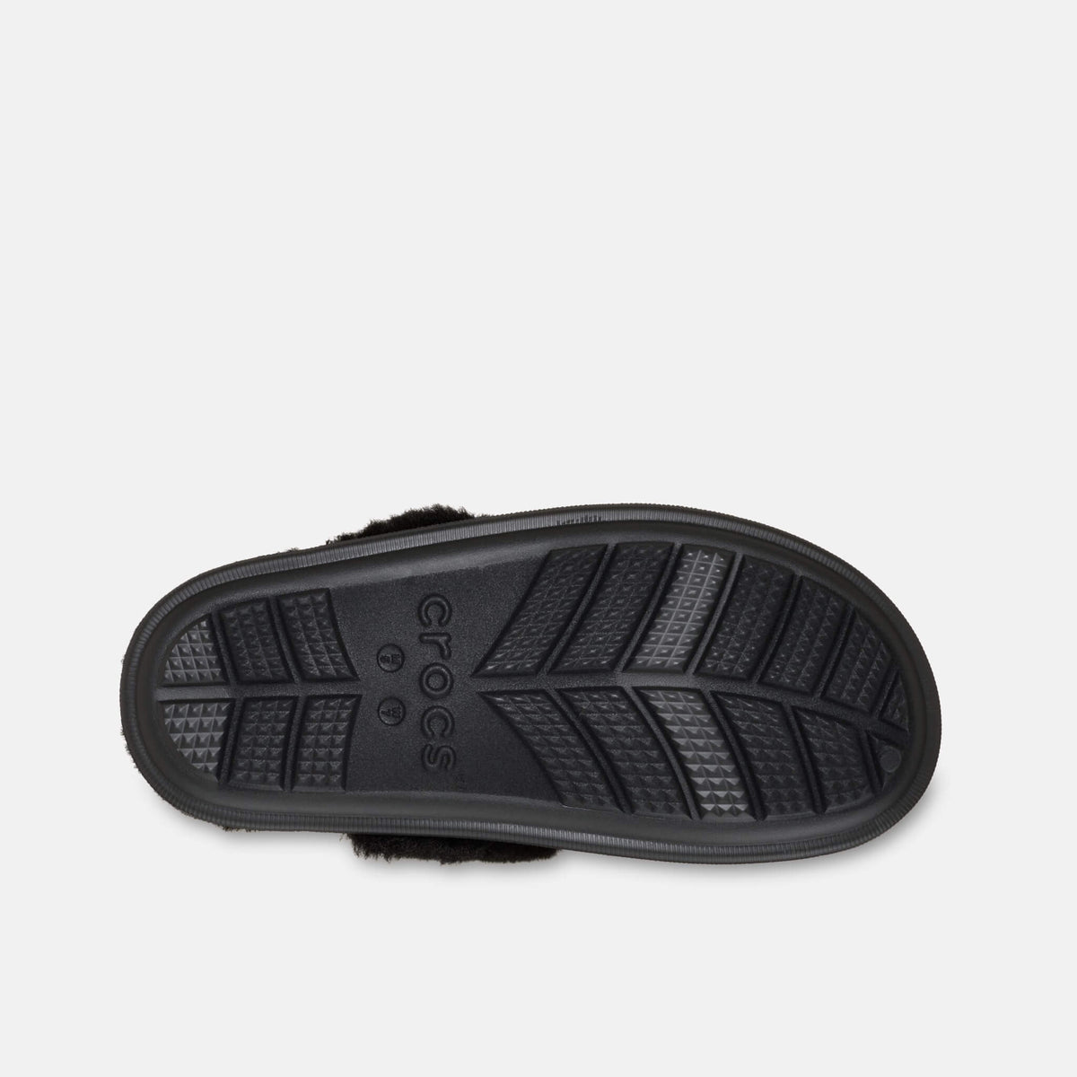 Crocs Classic Fuzz Scuff Black