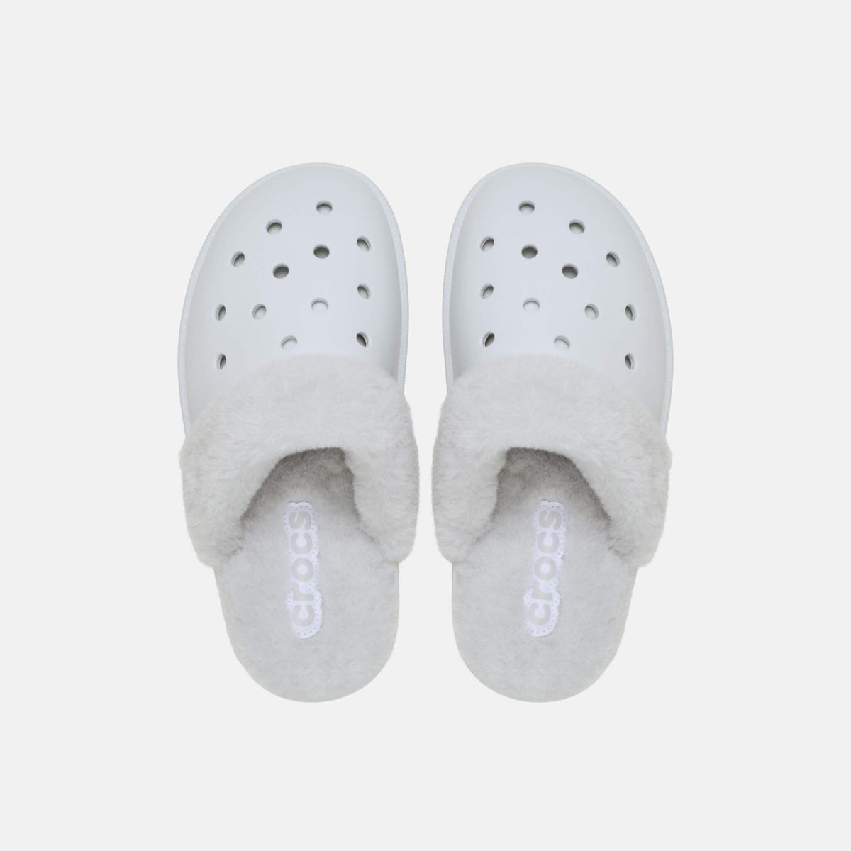 Crocs Classic Fuzz Scuff Moonlight