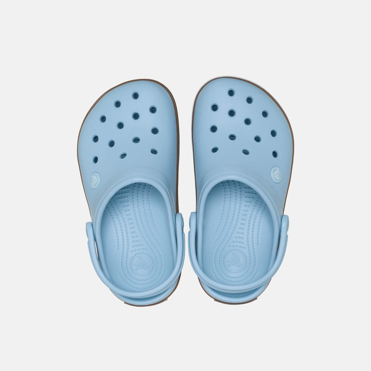 Crocs Kids Crocband Gum Clog Sky Blue/Gum