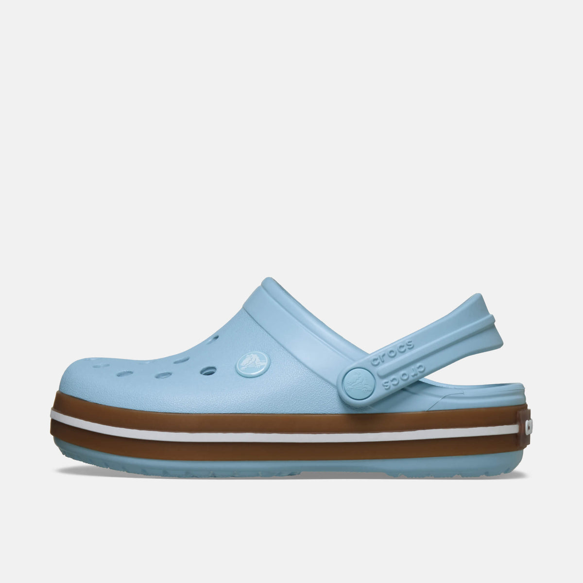Crocs Kids Crocband Gum Clog Sky Blue/Gum