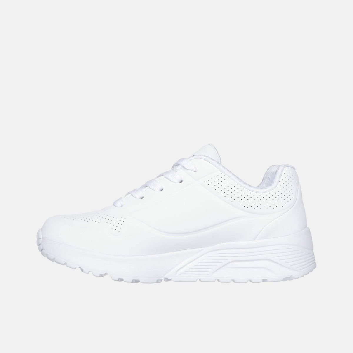 Skechers x JGoldcrown Uno Lite Spread the Love White