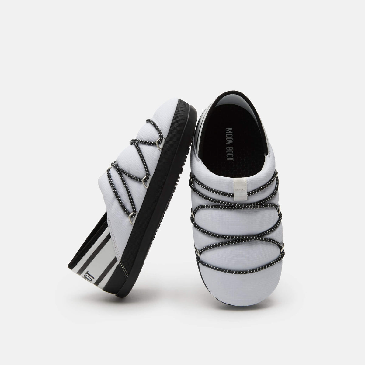 Moon Boot Icon Slipper White