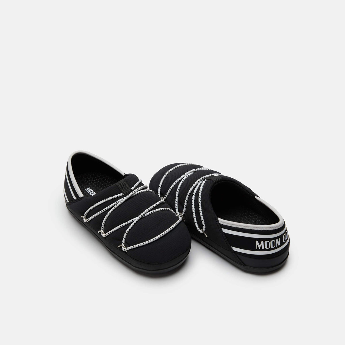 Moon Boot Icon Slipper Black