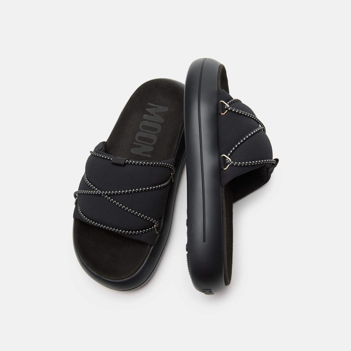 Moon Boot Icon Slide Black