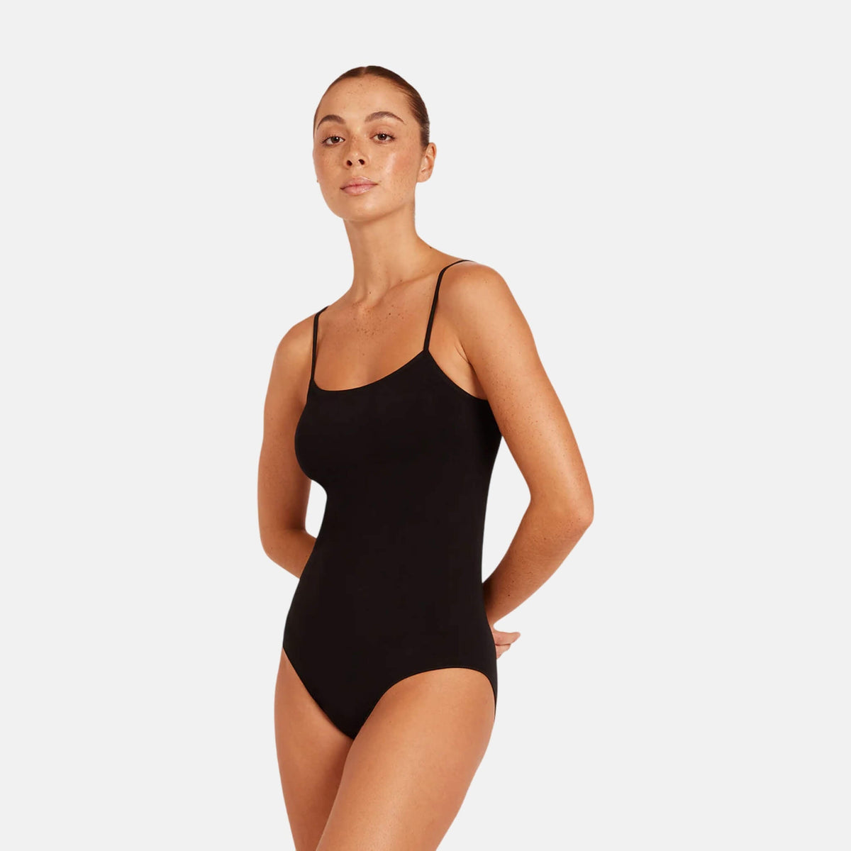 Boody Cami Bodysuit Black