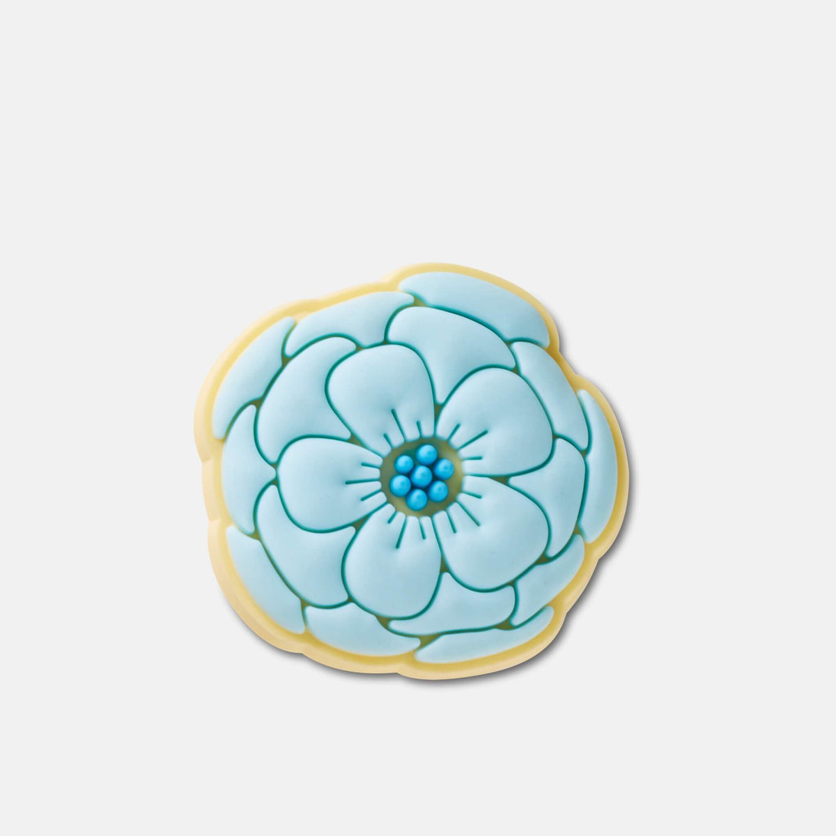 Jibbitz Charms Blue Blooming Flower