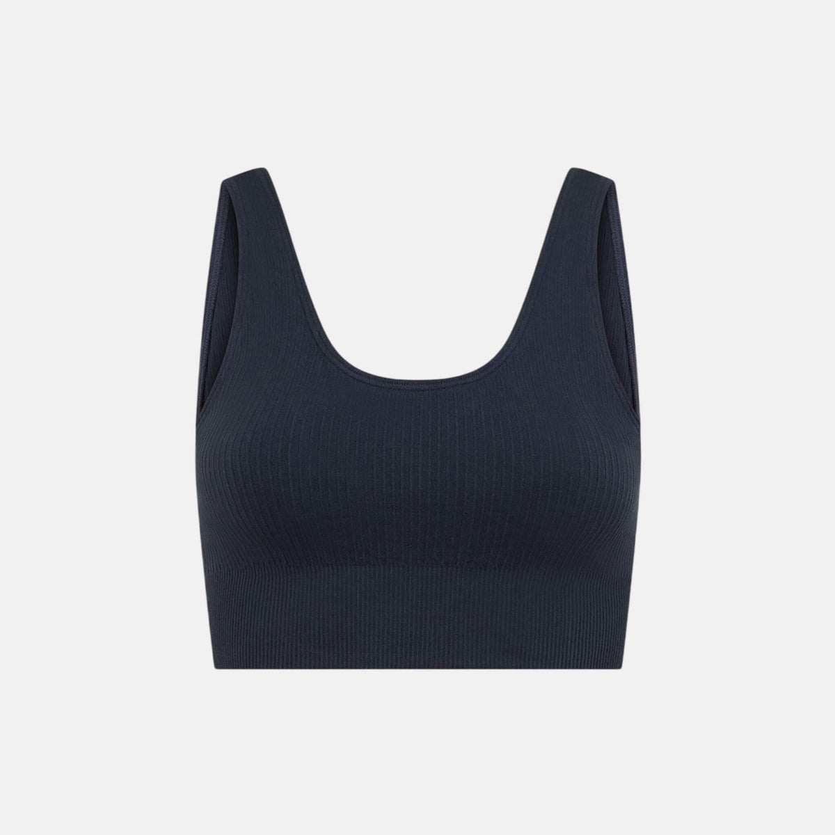 Boody Ribbed Seamless Bra Storm