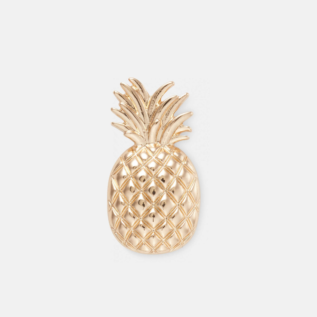Jibbitz Charms Gold Pineapple